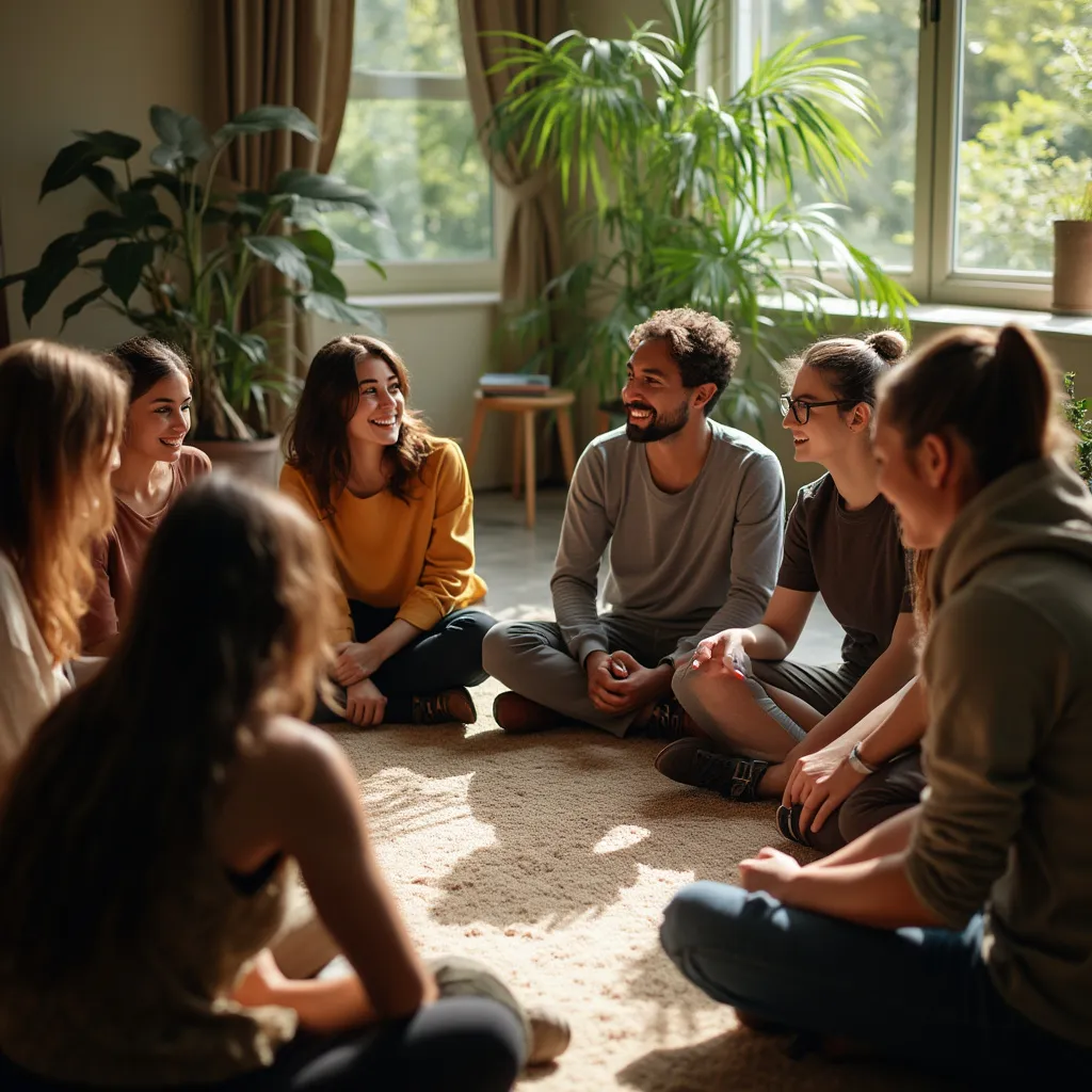 Atelier de développement personnel en groupe